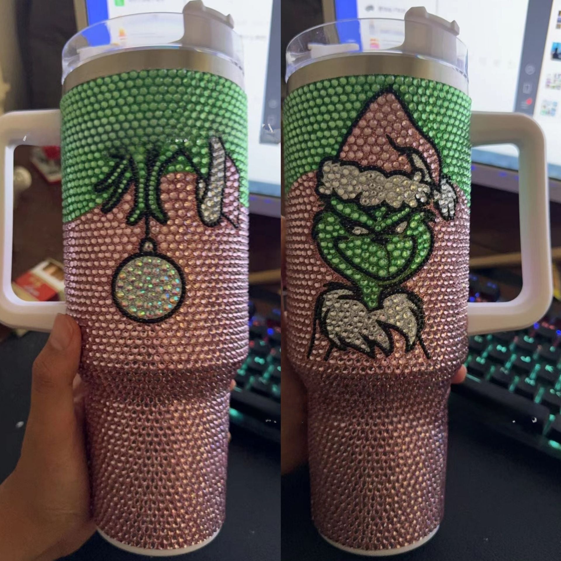 Wholesale Tumbler Christmas Stainless Steel Ice Bullies Cup